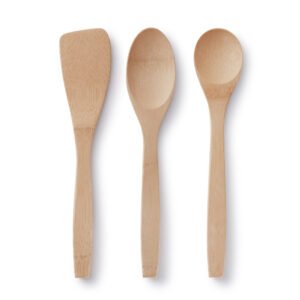 Alternative view of Kitchen Basics, Set of 3 Bamboo Cooking Utensils