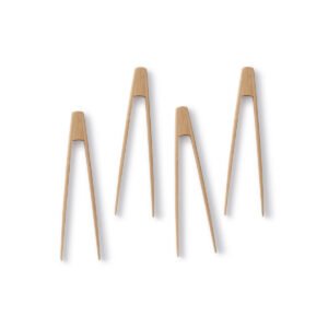 Bamboo Tiny Tongs (set of 4)