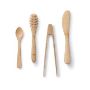 Alternative view of Bamboo Tiny Tools, Set of 4