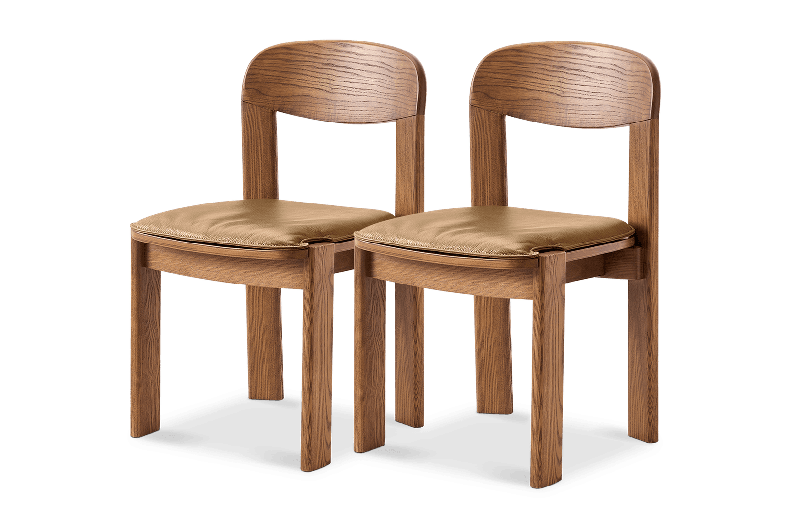 Anya Leather Dining Chair Set 1
