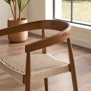 Tribeca Round Dining Table with 2 Austen Chairs 7