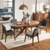 Brighton Oval Dining Table with 4 Carrie Chairs 0