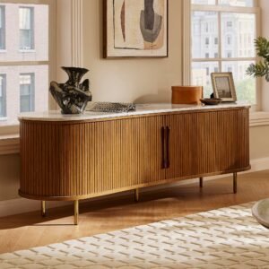 Harper Marble TV Stand 0