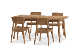 Seb Dining Table Set for 4-6 2