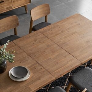 Seb Extendable Dining Set for 6-8 5