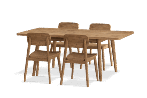 Seb Extendable Dining Set for 6-8 2